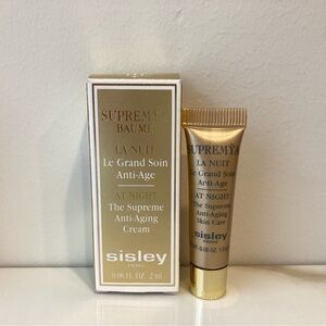Sisley Supremÿa Baume La Nuit Anti-Aging Cream 2ml Sample BNIB